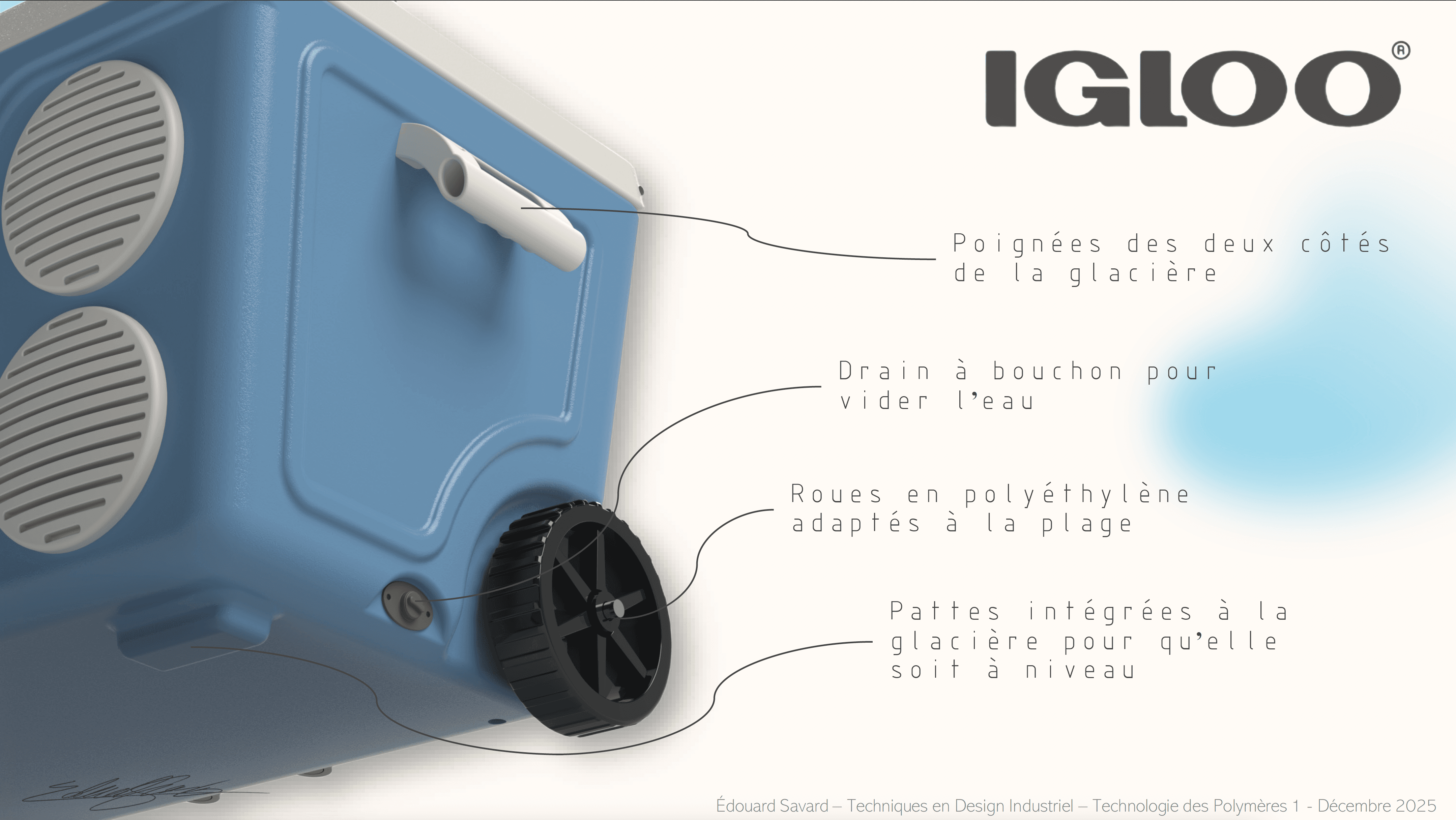 Glacière avec système de son - visuel 2